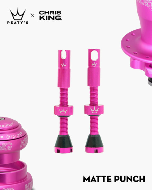 Peaty's x Chris King MK2 Tubeless Presta Valves